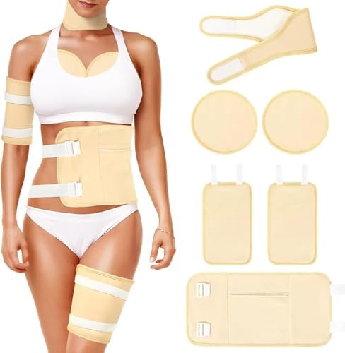 6 Pcs Castor Oil Pack | Reusable Washable Caster Oil Wrap