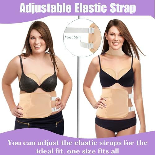 6 Pcs Castor Oil Pack | Reusable Washable Caster Oil Wrap