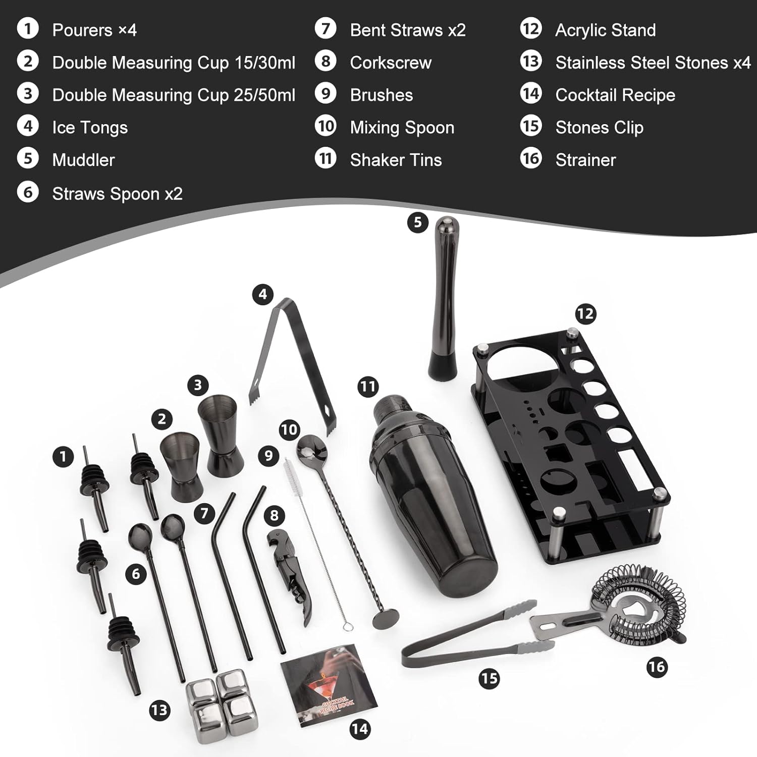 Cocktail Shaker Set