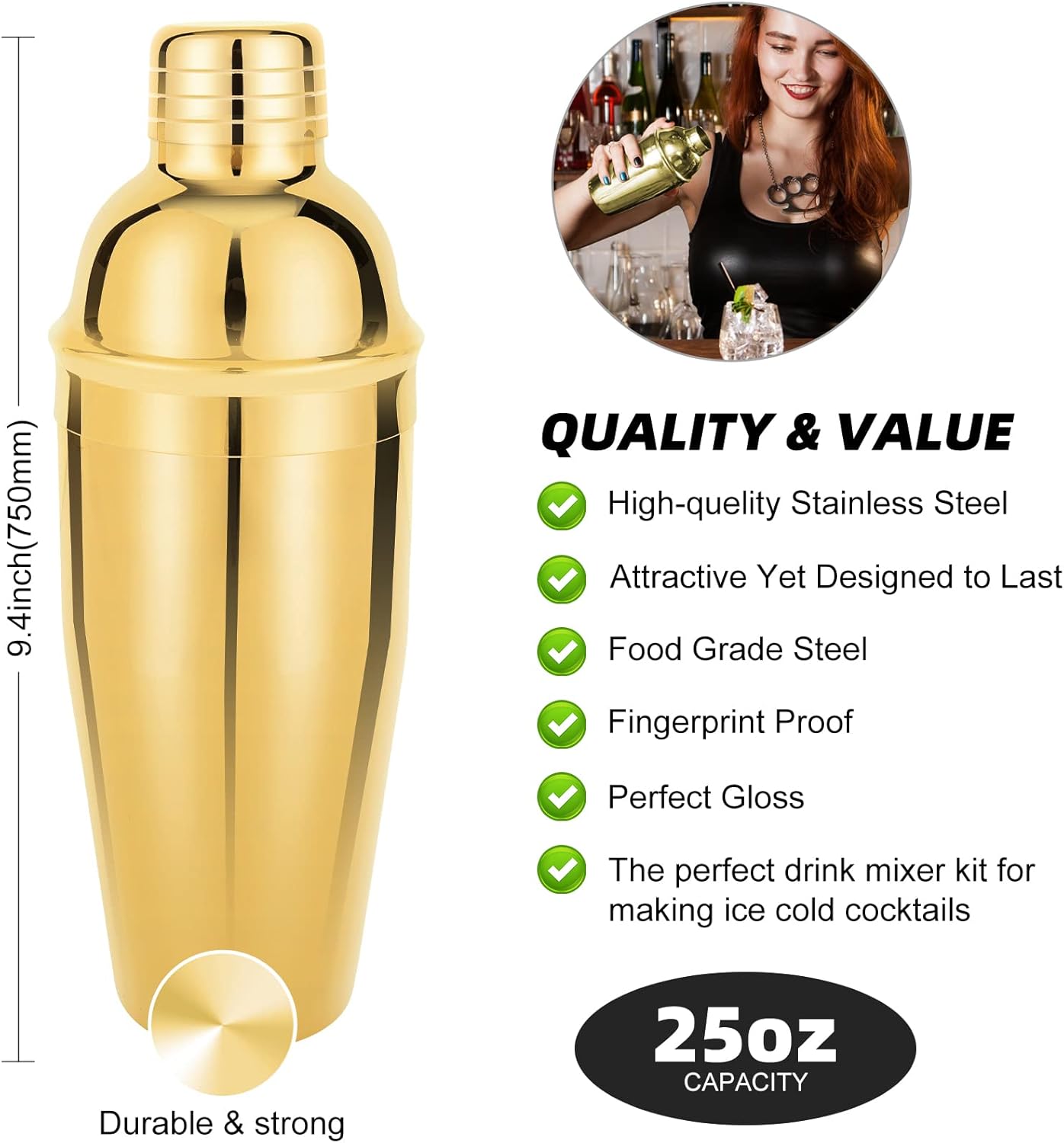 Cocktail Shaker Set