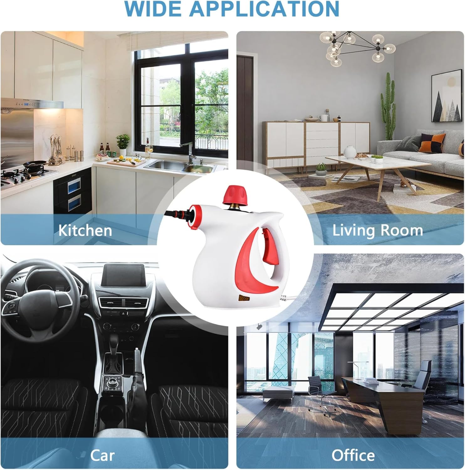 Multi-Purpose Handheld Steam Cleaner
