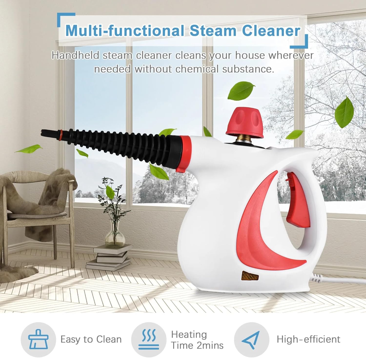 Multi-Purpose Handheld Steam Cleaner